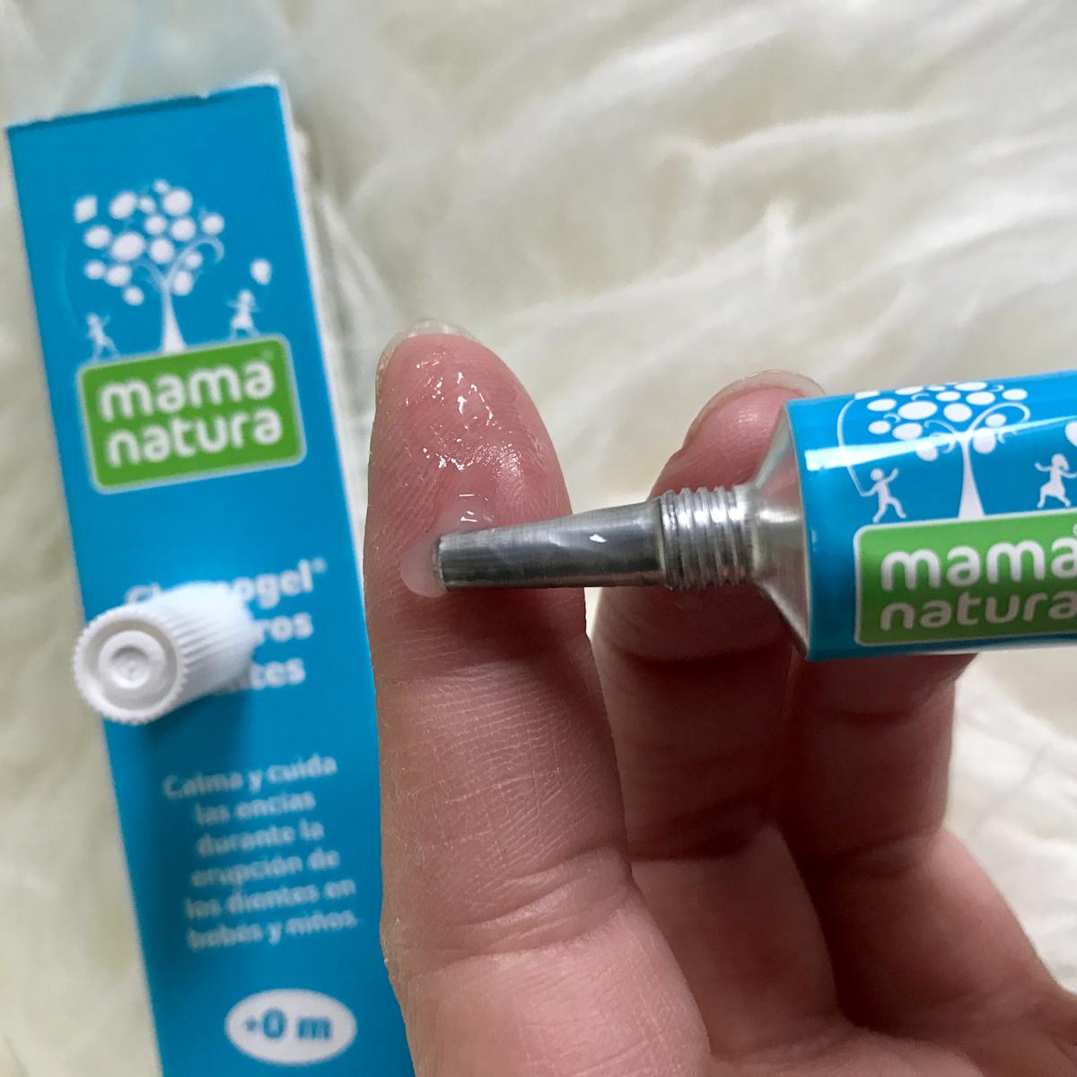 chamogel primeros dientes mama natura