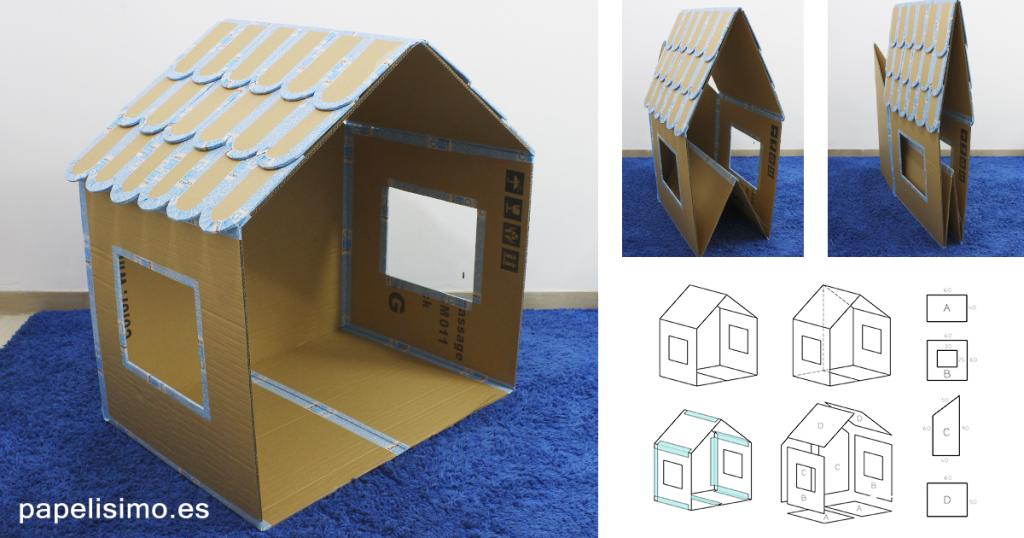 casa-de-carton-plegable-diy-folding-cardboard-house