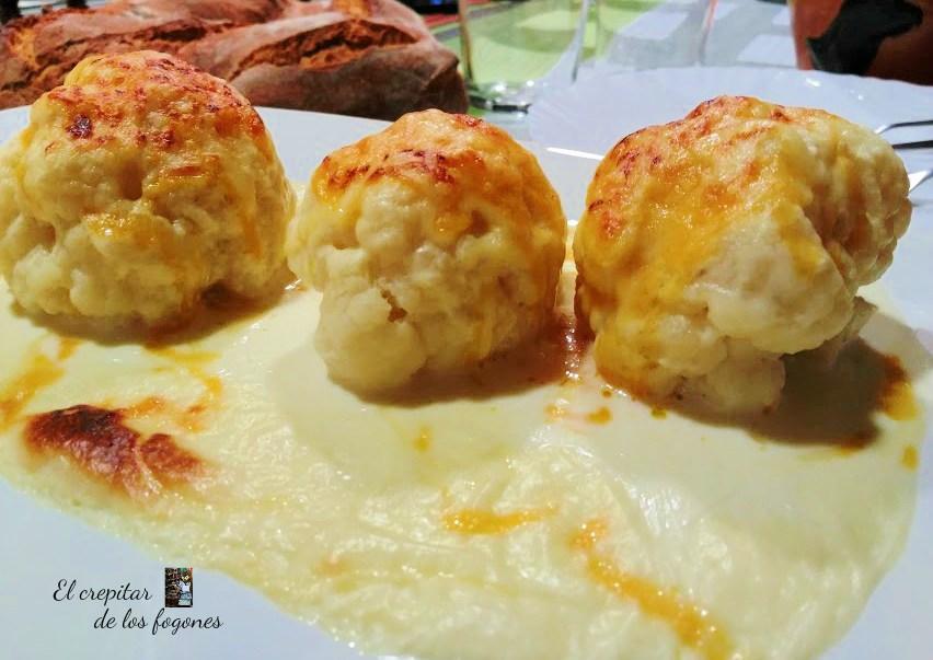 coliflor gratinada