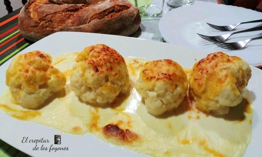 coliflor gratinada