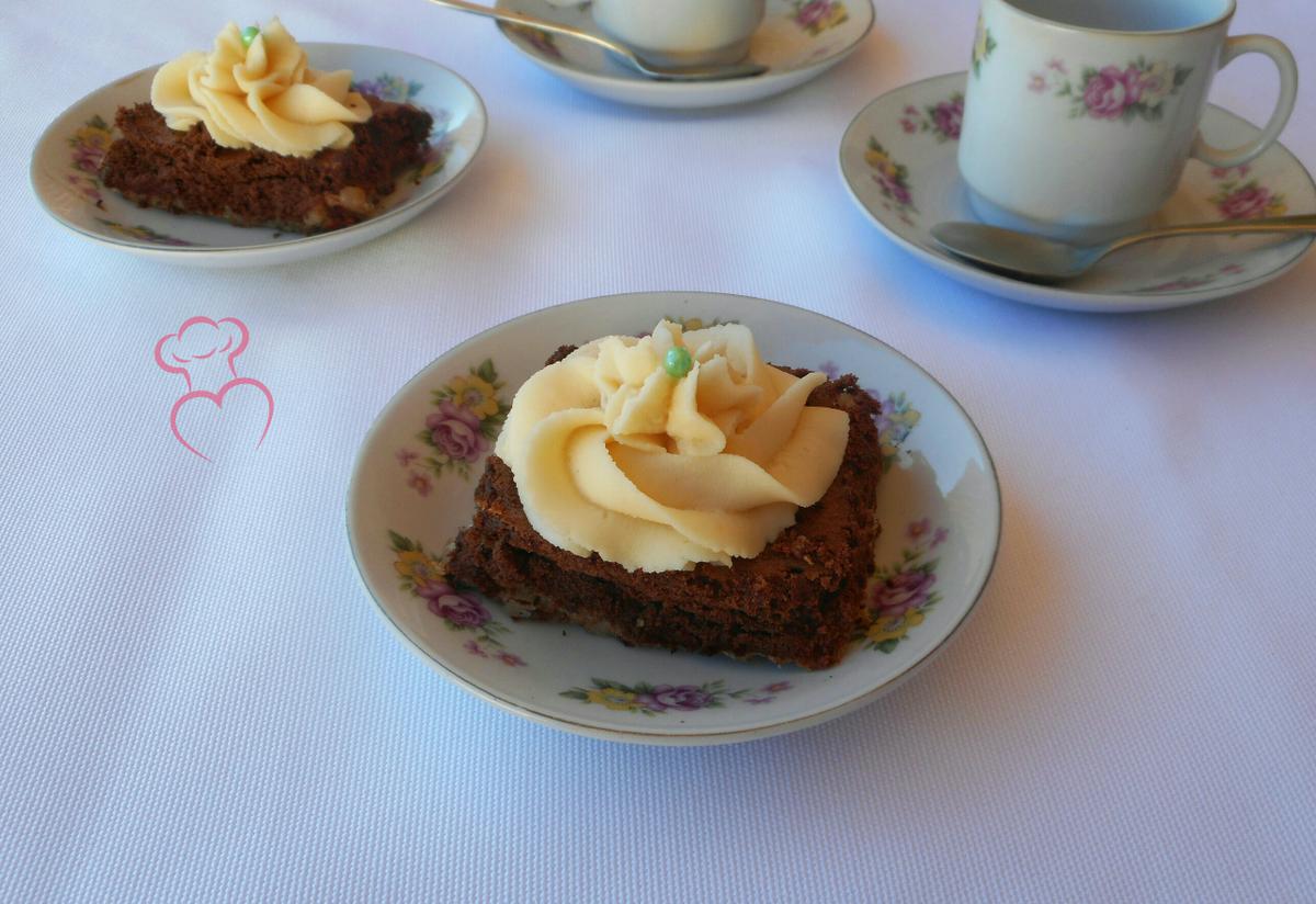 bizcocho merengue chocolate