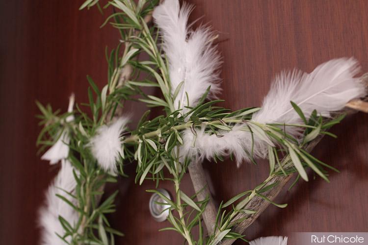 3 coronas de navidad naturales