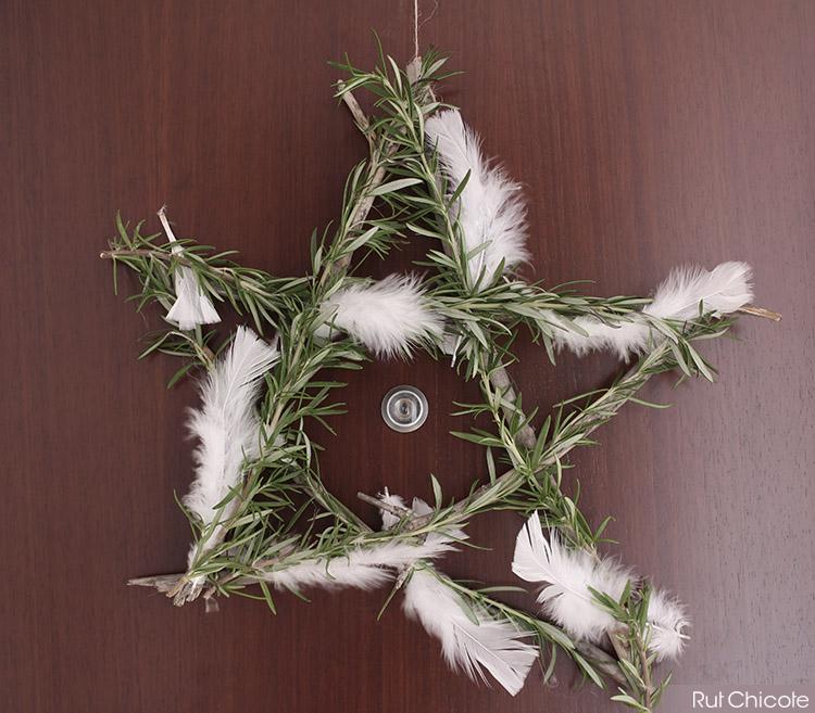 3 coronas de navidad naturales