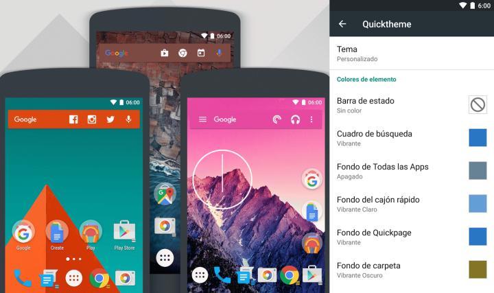 mejores launchers para android temas fondos de pantalla personalizar descargar gratis themes fuentes iconos carpetas