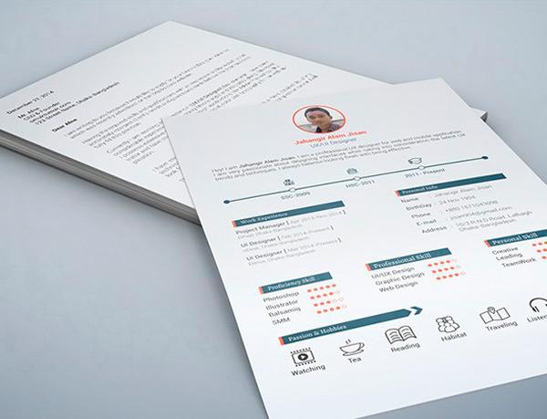 mejor curriculum vitae photoshop