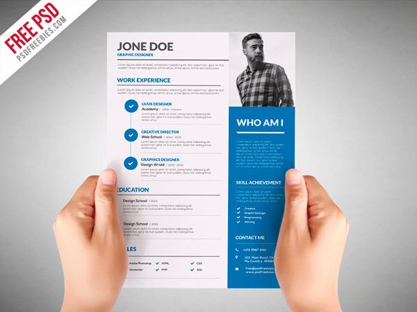 modelo curriculum vitae diseñador