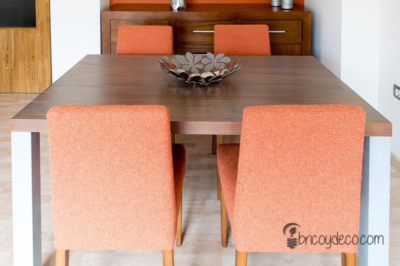 cómo renovar una mesa de madera con lasur