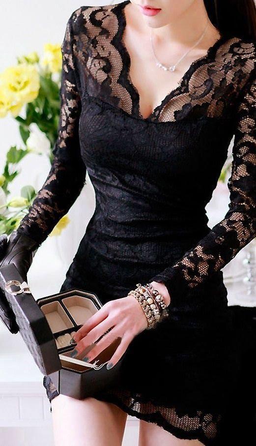 vestido-negro-de-encaje
