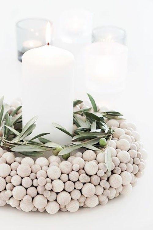 El perfecto anfitrión en Navidad - detalle mesa