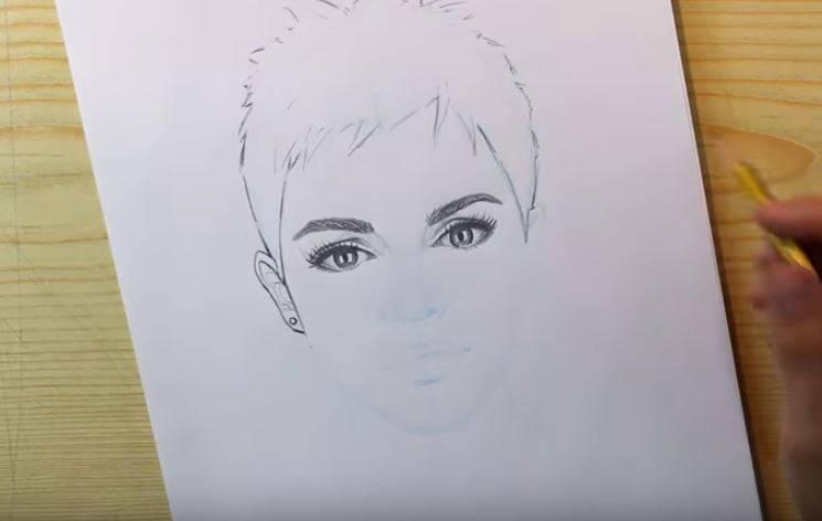 paso 5 dibujar retratos realistas paso a paso