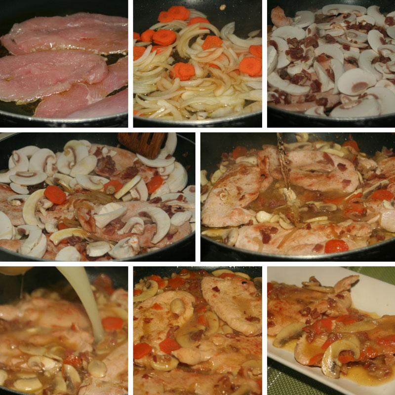 receta pavo a la castellana