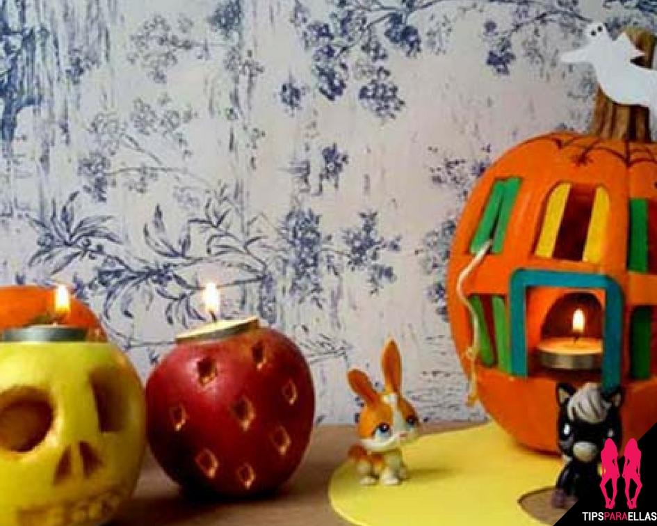 Ideas para decorar en Halloween con calabazas