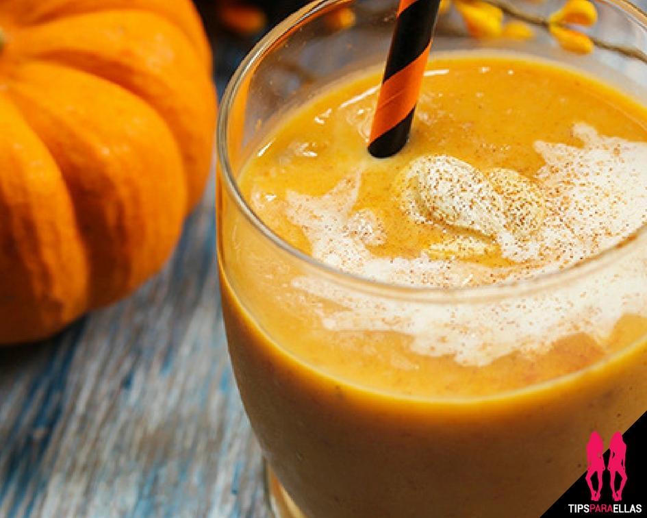 Smothie de calabaza nutritivo y delicioso
