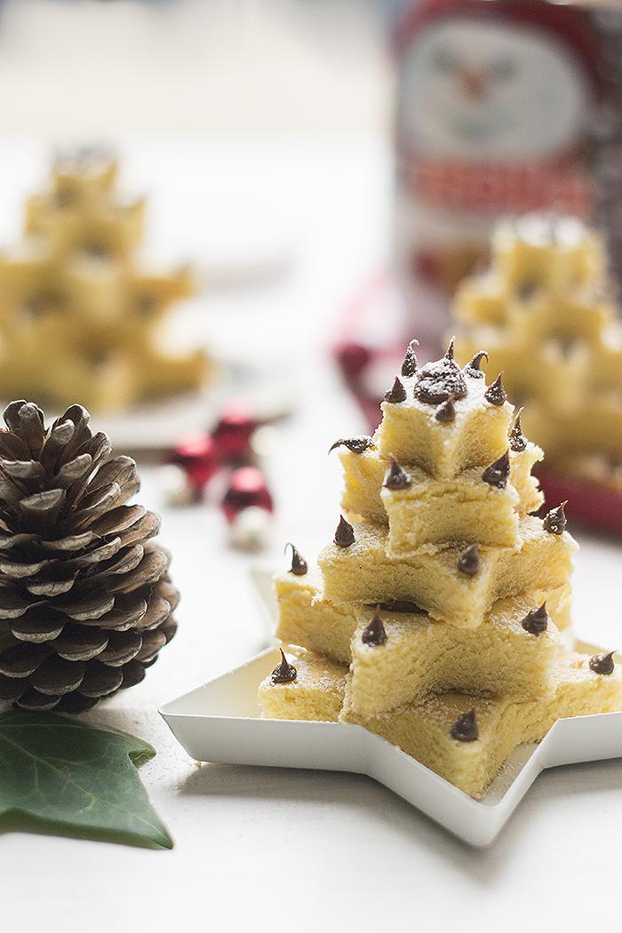 Tarta árbol de Navidad con Nutella®