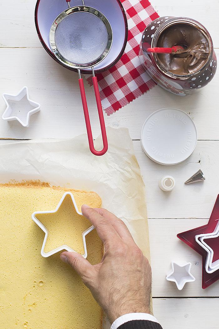 Tarta árbol de Navidad con Nutella®