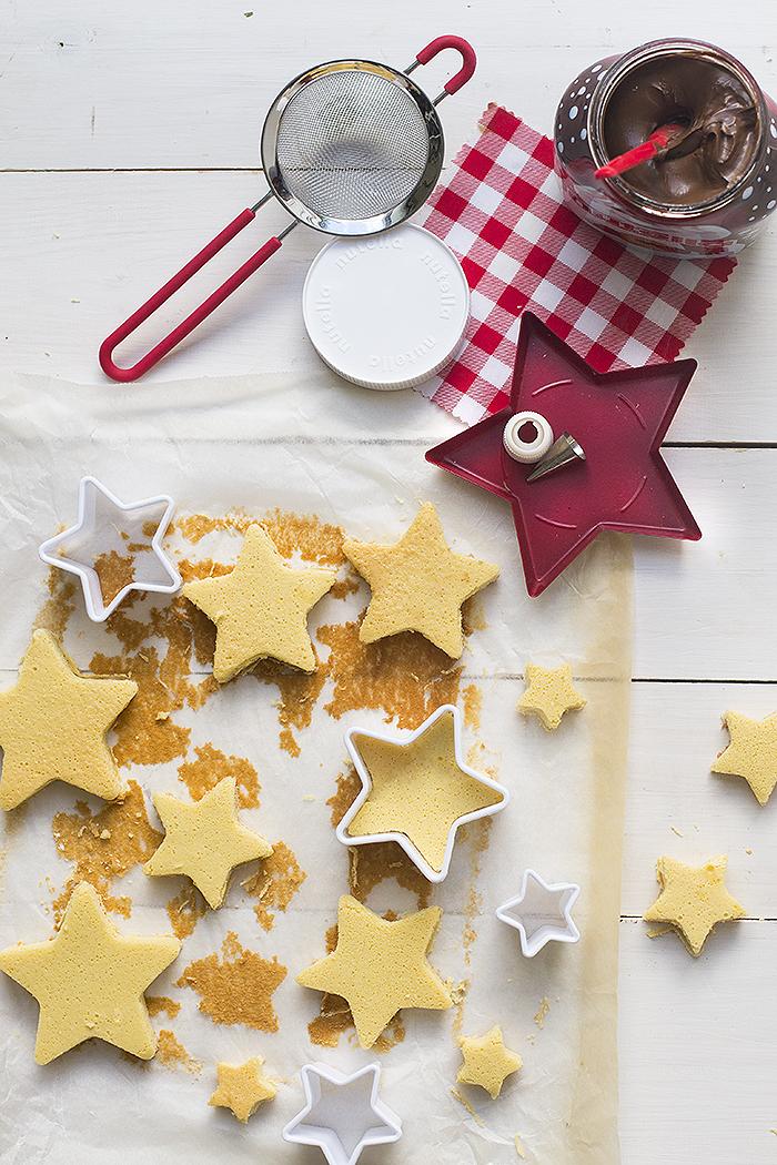 Tarta árbol de Navidad con Nutella®