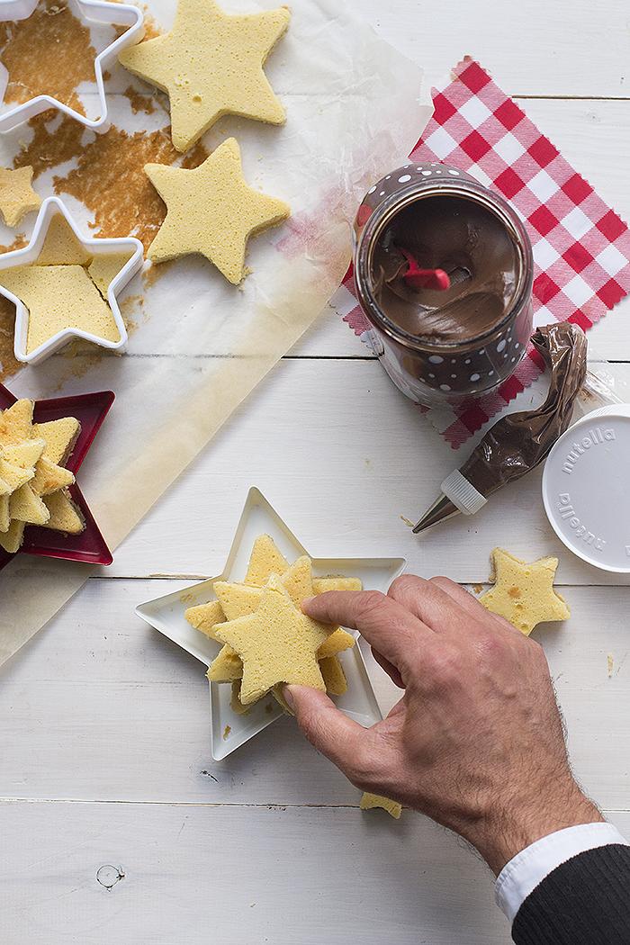 Tarta árbol de Navidad con Nutella®