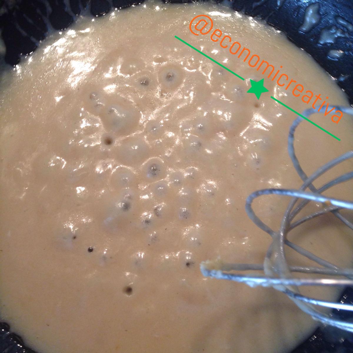 Pollo en salsa de queso (rulo de cabra) - Punto para apartar