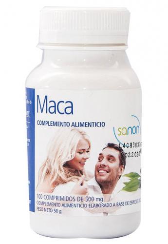 comprimidos de maca