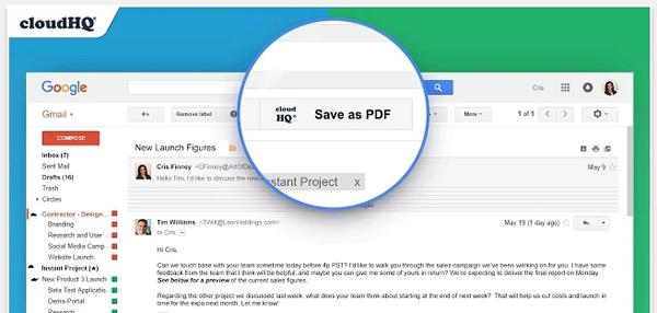 como guardar gmail en pdf