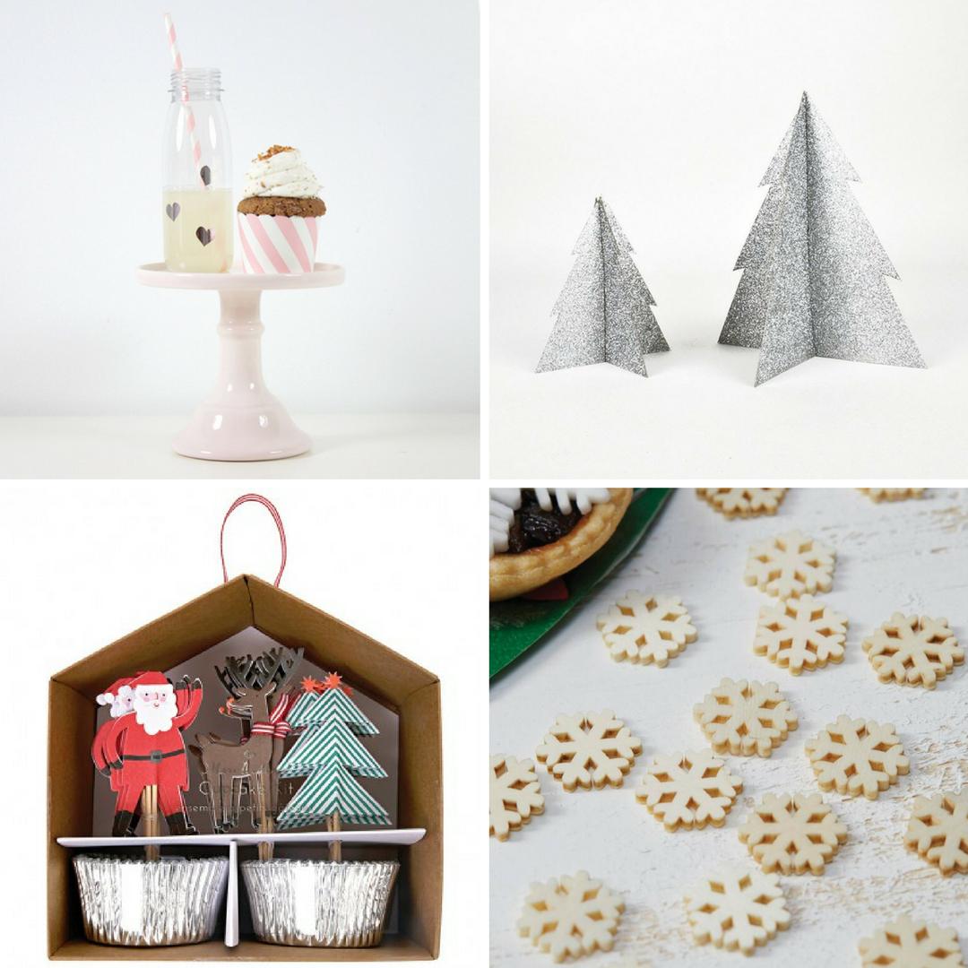 mesa de navidad infantil, decoración