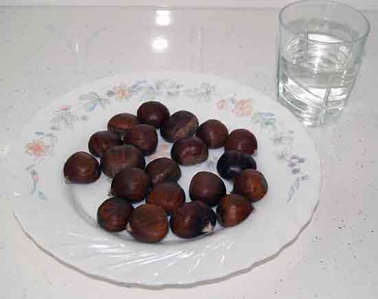 asar castañas