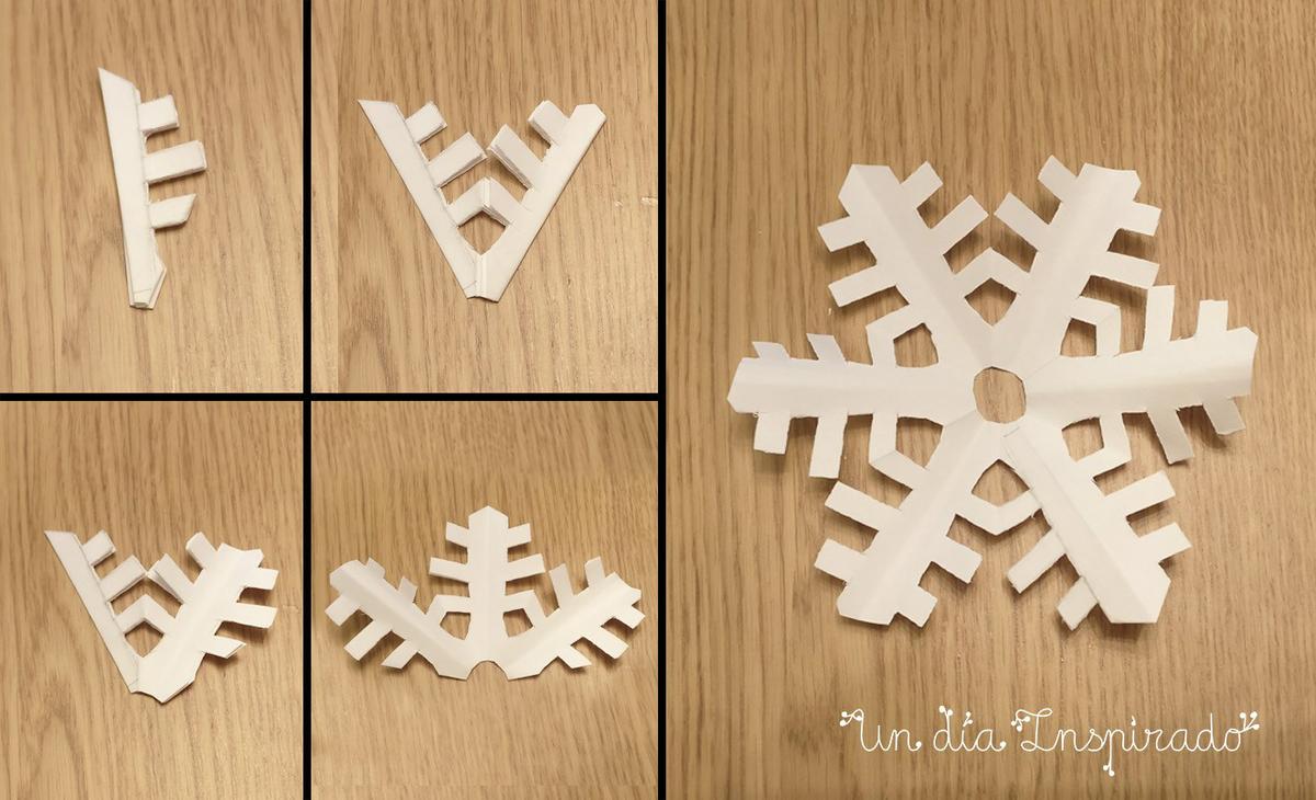 Copos de nieve de papel