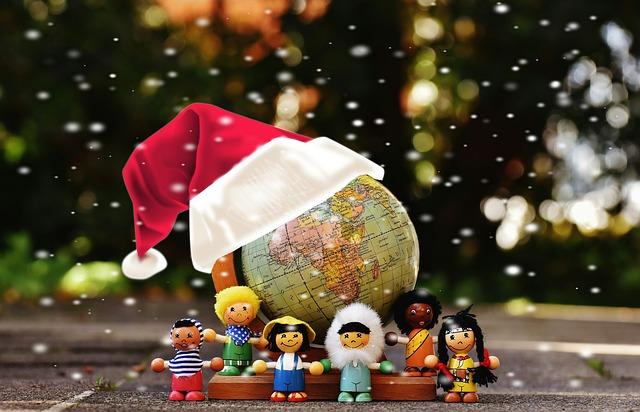 Niños del mundo unidos por La Navidad