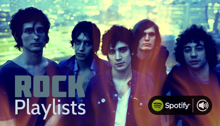 10 playlists de Rock para Spotify – It’s just Rock’n’Roll! hard rock metal pop indie rock americano punk listas de reproducción para el movil celular teléfono tablet Android iOS
