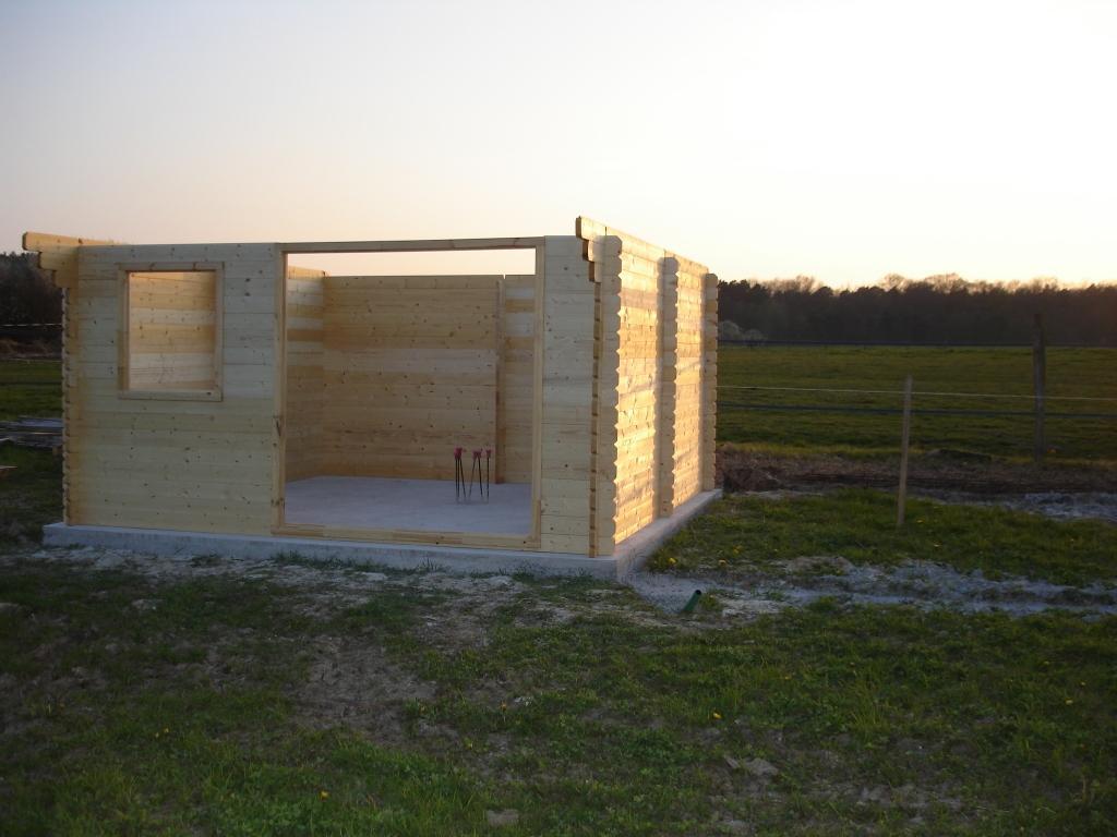 Construcción de la caseta de madera modelo Valodrak