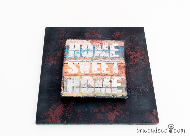 cuadro efecto óxido