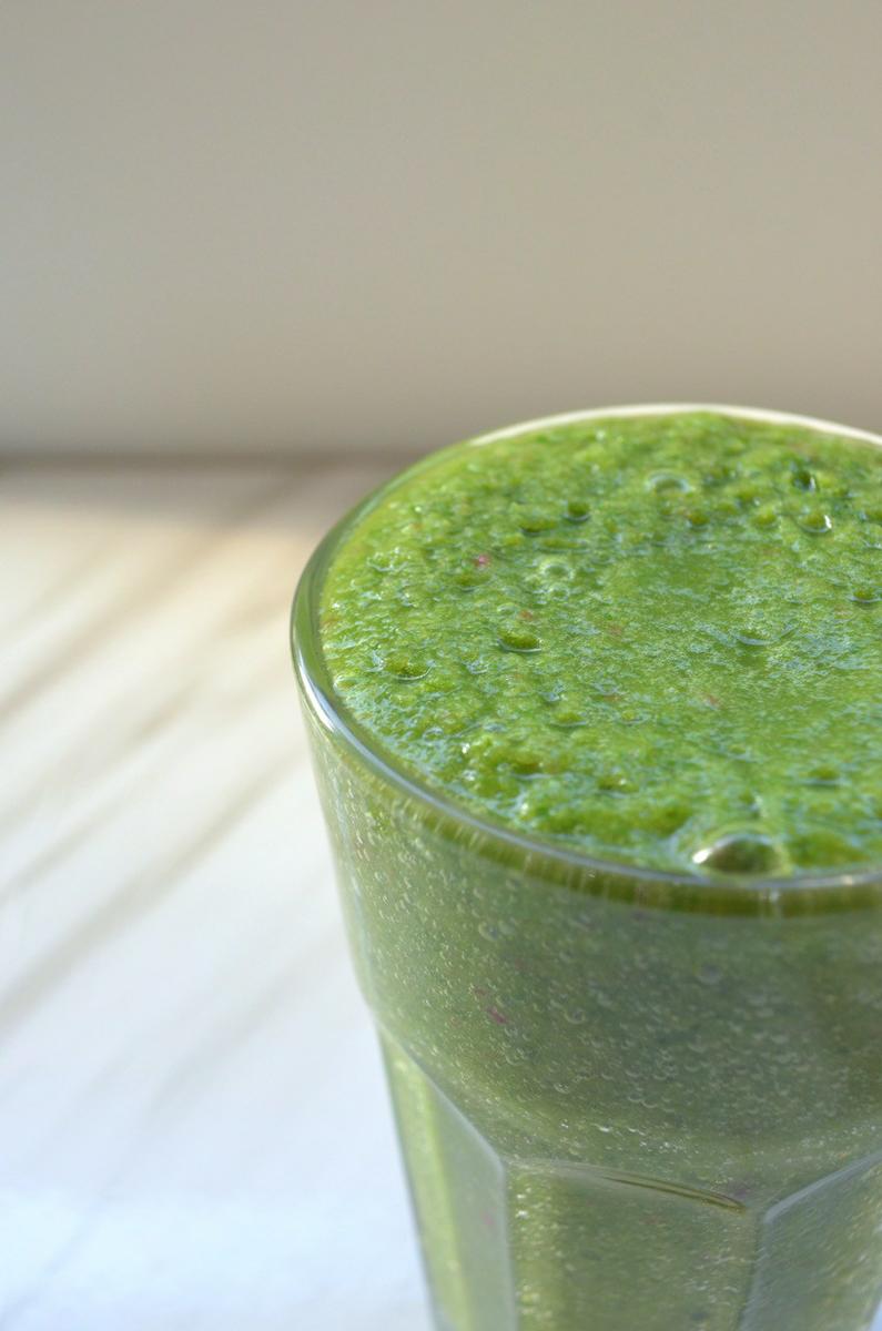 batido o licuado verde