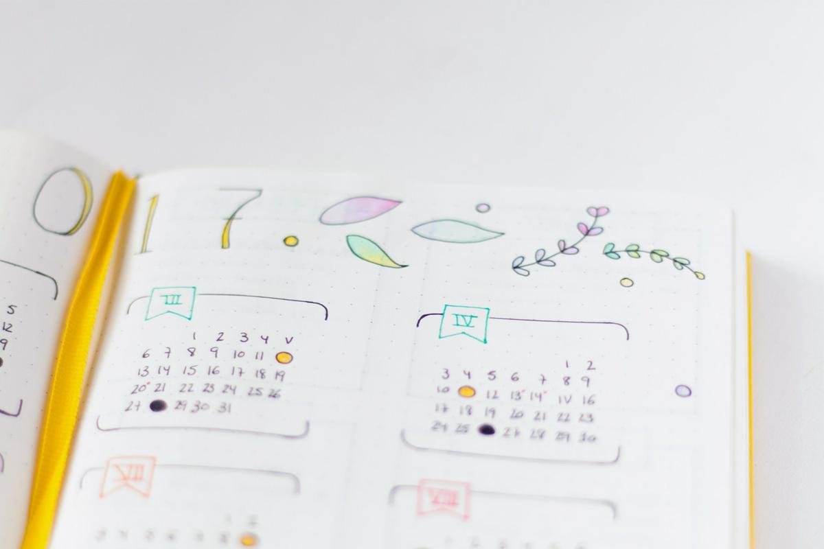 Bullet Journal Leuchtturm, visto en "I am a Mess Blog"