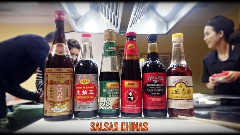 Salsas típicas de la cocina china