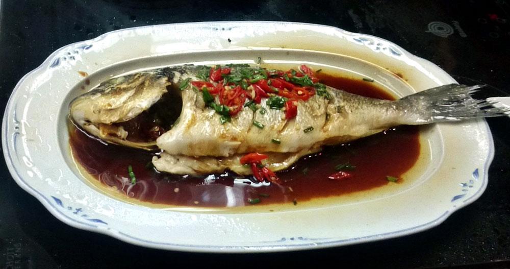 Receta dorada estilo oriental