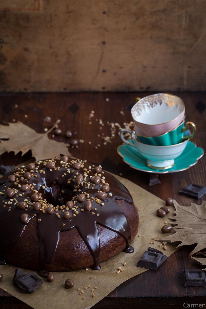 Roscón de reyes de chocolate no navidad
