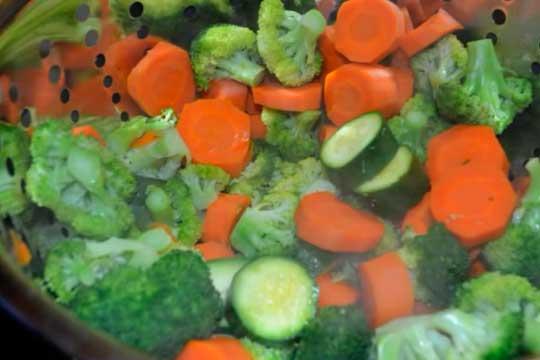 como bajar 15 kilos con verduras