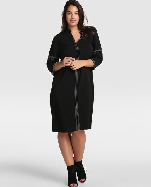 Rebajas Síntesis XXL - vestido negro