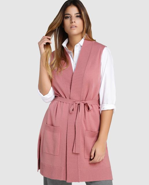 Rebajas Síntesis XXL - chaleco rosa