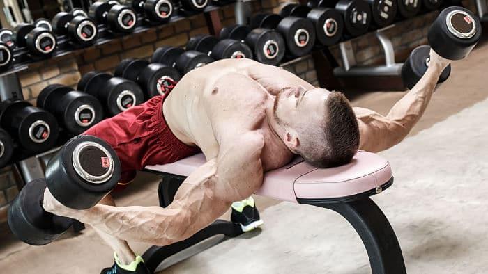 Fuerte entrenamiento para los músculos