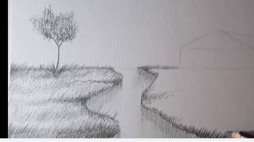 Cómo Aprender A Dibujar Paisajes Paso A Paso: Muchos Paisajes En Vídeo ...