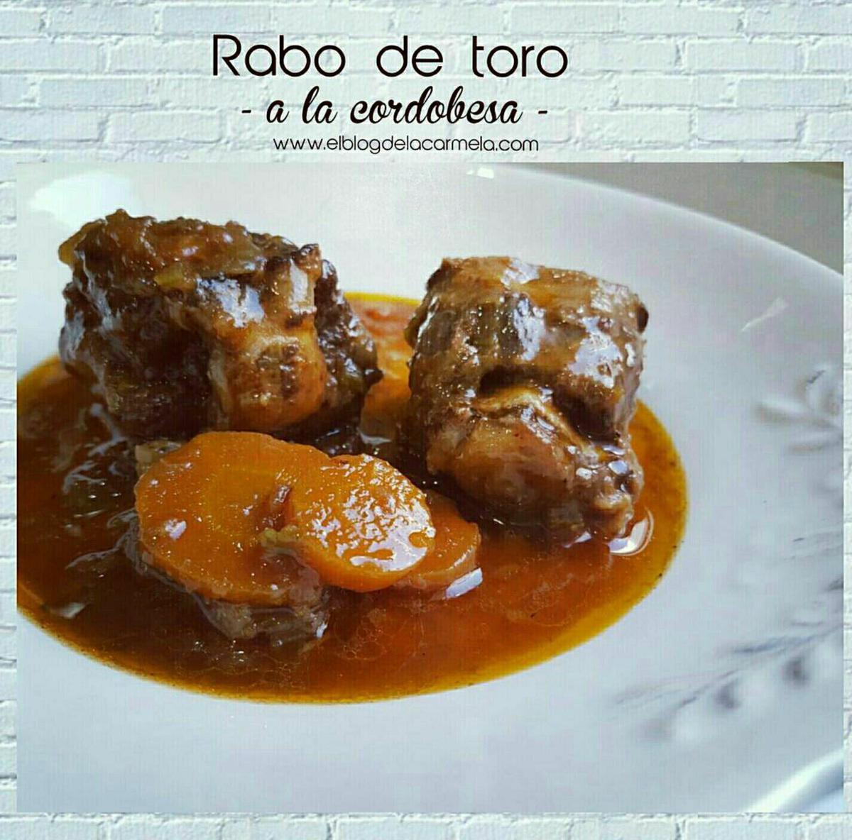 Receta rabo de toro