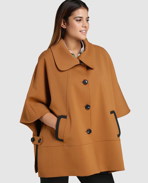 REBAJAS Abrigos: Adolfo Domínguez-Talla y Moda - capas marrones