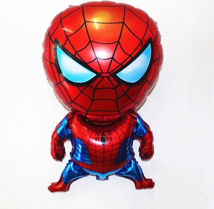 decoracion con globos de spiderman (1) (FILEminimizer)