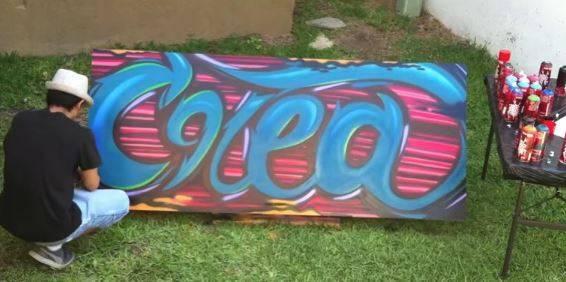 paso 7 para aprender a dibujar graffitis