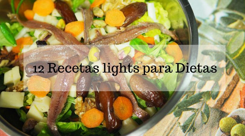 12 recetas lights para dietas
