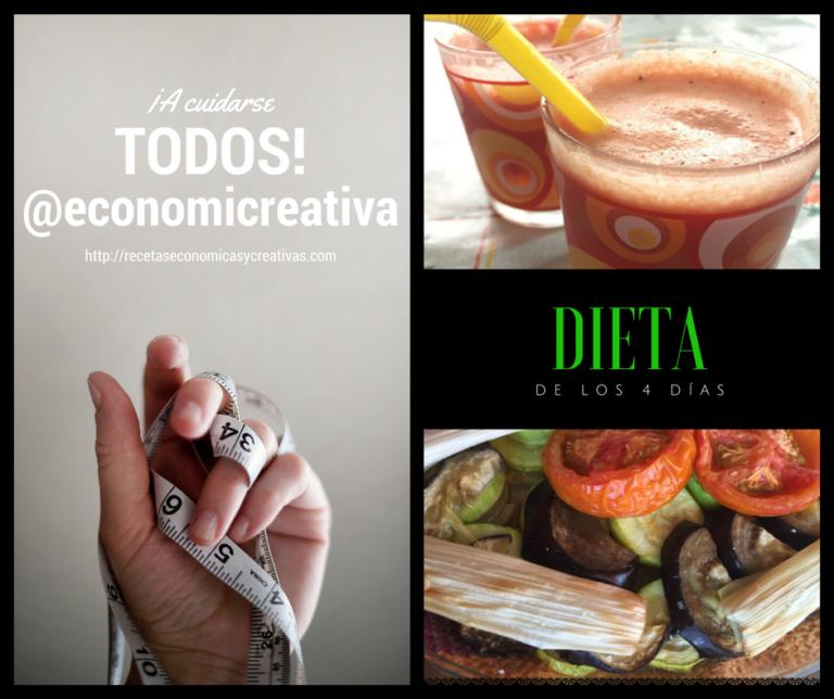 Dieta de los 4 días