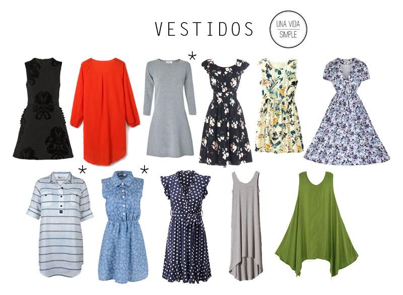 una-vida-simple-blog-armario-capsula-anual-2017-vestidos