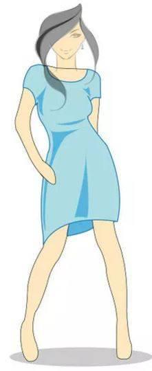 como dibujar un vestido paso 3