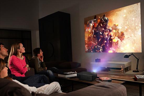 videoproyector portatil MPOW para salon